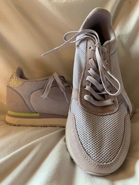 Woden smoked lavender 'Ydun Suede Mesh II Sneaker'